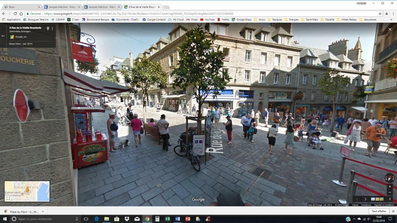 Jacques Melchior Meuble De Tourisme 3 Etoiles Intra Muros Saint-Malo Luaran gambar